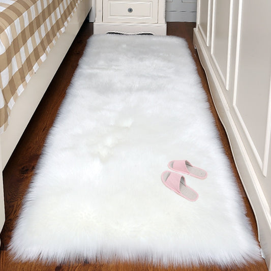 Artificial Wool Fluffy Area Rug
