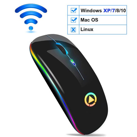 RGB Rechargeable Wireless Mouse-Bieg&#39;s Products