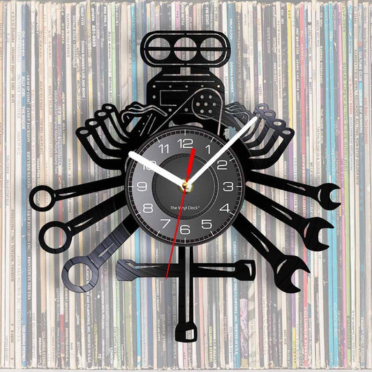 Phonograph Record Wall Clock