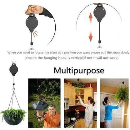 Easy Reach Plant Pulley Set , Creative Home & Garden Tool Accessories
